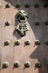 Foto, Bild: Trklopfer am Tor der Kathedrale