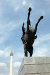Foto, Bild: Denkmal fr den Revolutionsfhrer gegen die Hollnder Prinz Diponegoro (1785-1885)