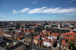Foto, Bild: Blick von der Vor Frelsers Kirke ber Kopenhagen (Slotsholmen)