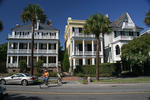 Foto, Bild: Villen in der Altstadt von Charleston