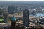 Foto, Bild: Blick vom Turm des Harbour Centre Complex