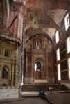 Foto, Bild: Der vergoldete Hochaltar und die barocke Ausgestaltung der St.-Francis-Kirche