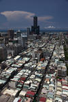 Foto, Bild: Blick vom Han-Hsien International Hotel auf die City und den Tuntex Sky Tower