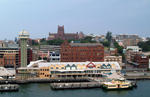 Foto, Bild: Newcastle Queens Wharf mit Schlepper