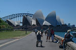 Foto, Bild: Sydney Opera House mit Sydney Harbour Bridge