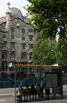 Foto, Bild: Die Fassade des Casa Batllo wurde1904 bis 1906 von Antoni Gaudi gestaltet