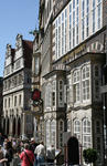 Foto, Bild: historische Häuser am Marktplatz