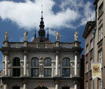 Foto, Bild: das Goldene Tor von 1614 im Renaissance-Stil