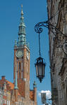 Foto, Bild: das dem Renaissance-Stil angepasste Rathaus mit dem 85 m hohen Turm