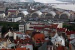 Foto, Bild: Blick von der Petrikirche auf den Zentralmarkt