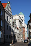 Foto, Bild: Gasse zum Schloss