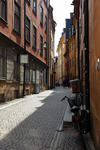 Foto, Bild: Gasse in der Altstadt (Gamla Stan) in Stockholm