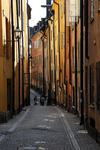Foto, Bild: Gasse in der Altstadt (Gamla Stan) in Stockholm