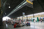 Foto, Bild: im Hauptbahnhof (Estacion de Trenes)