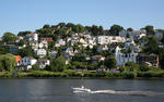 Foto, Bild: Motorboot vor Blankenese