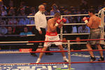 Foto, Bild: Boxkampf am 2-Juli-05 in der Colorline Arena life im ZDF