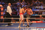 Foto, Bild: Boxkampf am 2-Juli-05 in der Colorline Arena life im ZDF