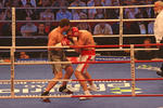 Foto, Bild: Boxkampf am 2-Juli-05 in der Colorline Arena life im ZDF