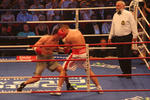 Foto, Bild: Boxkampf am 2-Juli-05 in der Colorline Arena life im ZDF