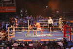 Foto, Bild: Boxkampf am 2-Juli-05 in der Colorline Arena life im ZDF