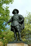 Foto, Bild: Gustav-Adolf-Denkmal bei der Universitaet